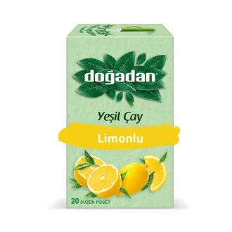Doğadan Yeşil Çay Limonlu 20'li 34 G