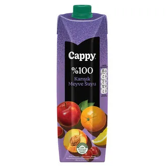 Cappy %100 Karışık Meyve Suyu Karton Kutu 1 L