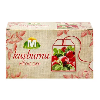 Migros Kuşburnu Bardak Poşet Çay 20'li 40 G