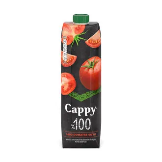 Cappy %100 Domates Suyu Karton Kutu 1 L
