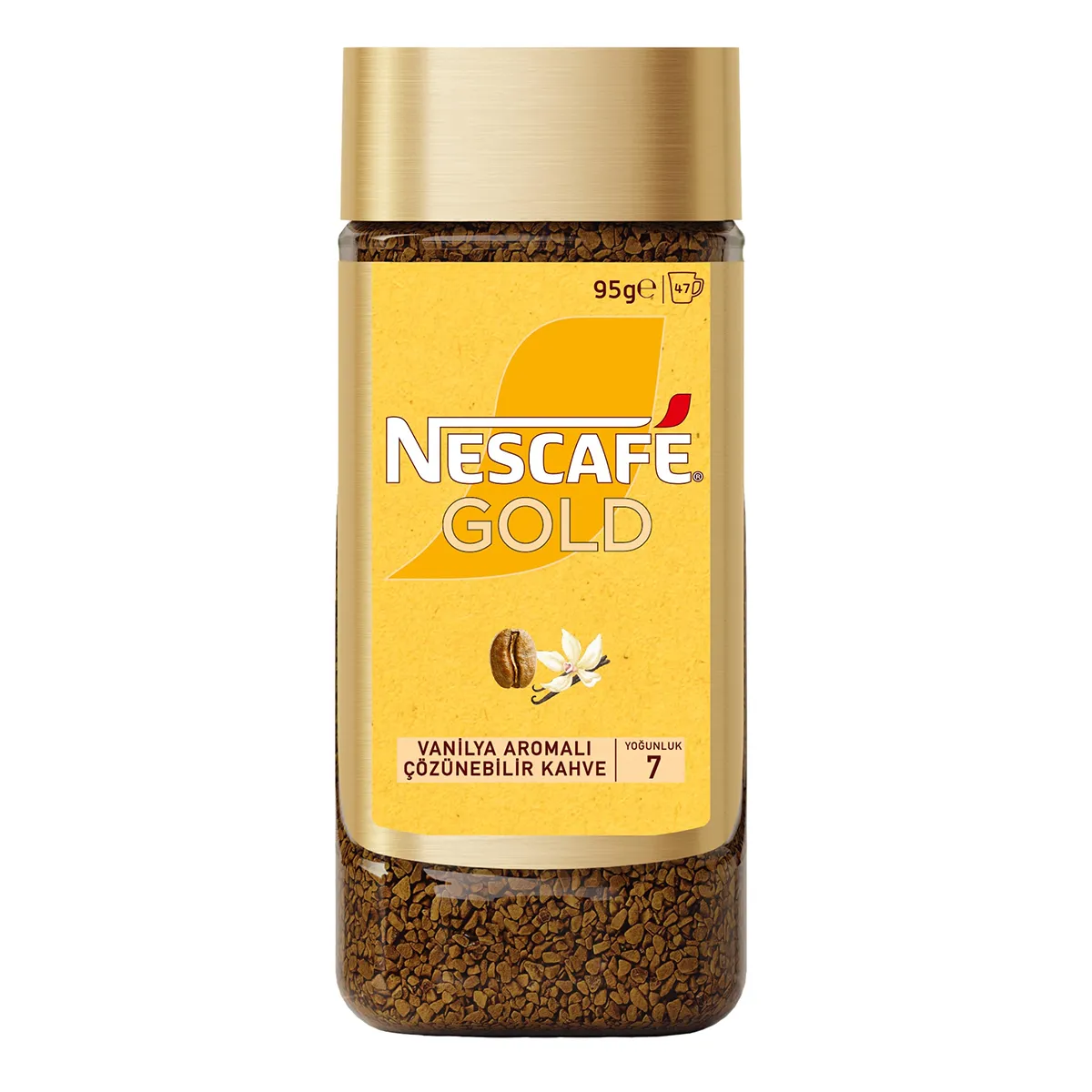 Nescafe Gold Vanilya Aromalı Kavanoz 95 G