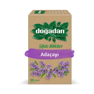 Doğadan Adaçayı Bardak Poşet 20'li