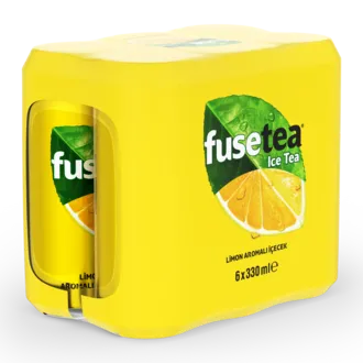 Fuse Tea Limon Aromalı Soğuk Çay Kutu 6x330 ML