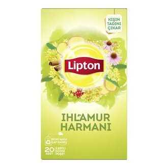 Lipton Bardak Poşet Bitki Çayı Ihlamur 20'li