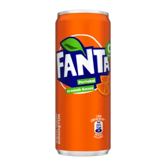 Fanta Portakal Aromalı Kutu 250 ML