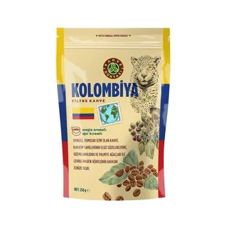 Kahve Dünyası Kolombiya Filtre Kahve 250 G