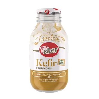 Eker Kereviz Muz Ananaslı Kefir 290 Ml