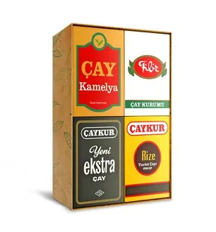 Çaykur Nostalji Paketi 4 x 100 G