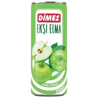 Dimes Ekşi Elma İçeceği 250 Ml