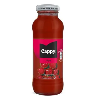 Cappy Vişne Nektarı Cam Şişe 250 Ml