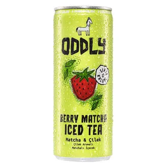 Oddly Berry Matcha Çilek Matcha Kutu 250 Ml