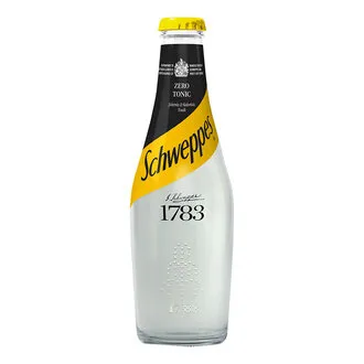 Schweppes Zero Tonik Cam Şişe 250 ML