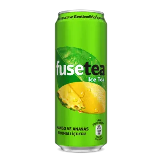 Fuse Tea Mango Ananas Aromalı Soğuk Çay Kutu 330 ML