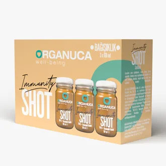 Organuca 3'lü Immunity Shot 3 x 60 Ml