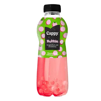 Cappy Bubble Ejder ve Çilek Aromalı İçecek Pet 330 Ml