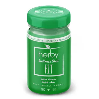 Herby Fit Shot Bitki Bazlı İçecek 60 Ml.