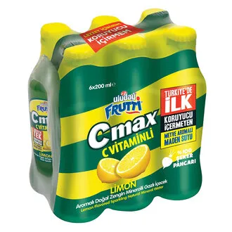 Uludağ Frutti C Max Vitaminli 6X200 Ml