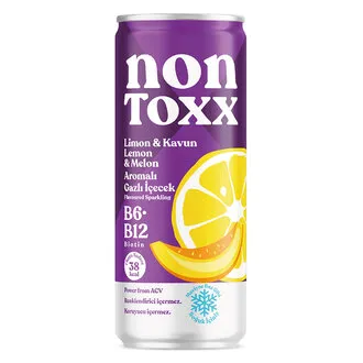 Nontoxx Limon & Kavun Aromalı Sirkeli İçecek 250 Ml