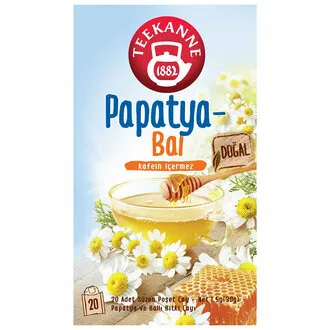Teekanne Papatya ve Ballı Bitki Çayı 20'li 30 G