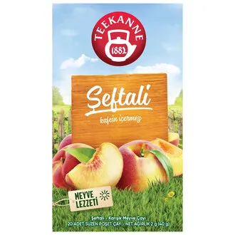 Teekanne Şeftali Meyve Çayı 20'li 40 G
