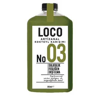 Loco No:03 Salatalık Fesleğen 225 Ml