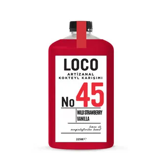 Loco No:45 Wild Strawberry Vanilla 225 Ml