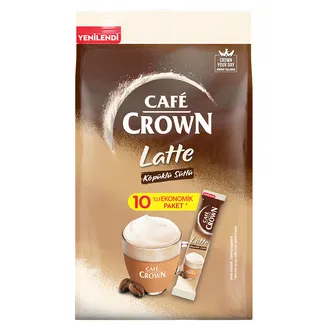 Cafe Crown Latte Kahve Paket 10 x 17 G