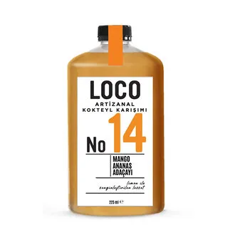 Loco No:14 Mango Ananas Adaçayı 225 Ml