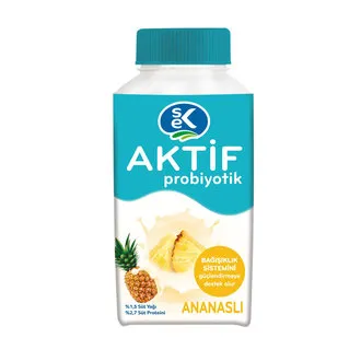 Sek Probiyotik Ananaslı Kefir 250ml