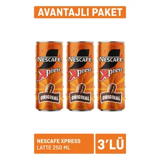 Nescafe Xpress Latte 3 x 250 Ml
