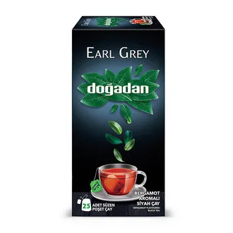 Doğadan Earl Grey Bardak Poşet Çay 25'li 50 G