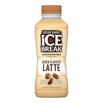 Ice Break Şekersiz Latte 375 Ml