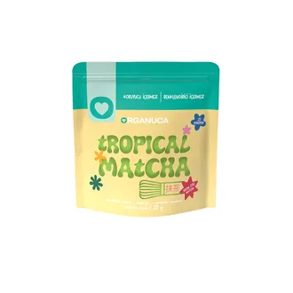 Organuca Hindistan Cevizi + Ananas + Mango Aromalı Matcha Tozu 25 G