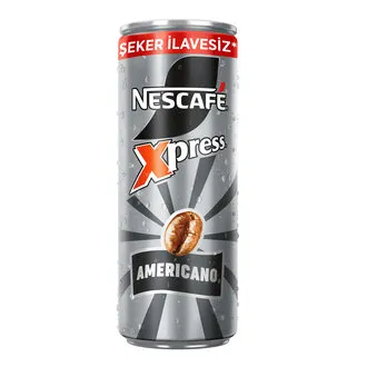 Nescafé Xpress Americano Şeker İlavesiz Soğuk Kahve 250ml