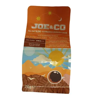 Joe&Co All Day Blend Kavrulmuş Çekirdek Kahve 250 G