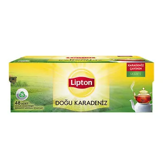 Lipton Doğu Karadeniz Demlik Poşet Çay 48'li 153 G