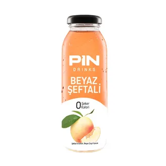 Pin Drinks Soğuk Çay Beyaz Şeftali 250 Ml