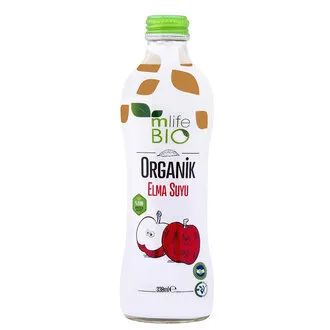M Life Organik Elma Suyu 330 Ml