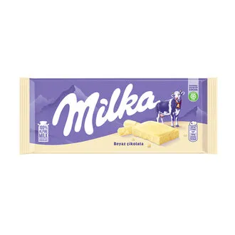 Milka Beyaz Çikolata 80 G