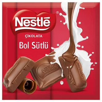 Nestle Bol Sütlü Kare Çikolata 60 G