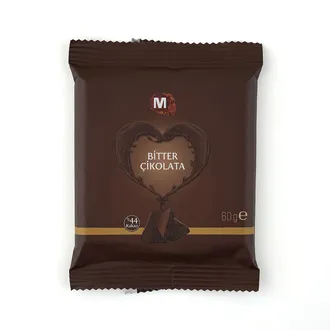 Migros Bitter Tablet Çikolata 60 G