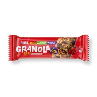 Züber Kırmızı Granola Bar 25 G