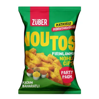 Züber Noutos Kajun Baharatlı Nohut Cipsi 75 G