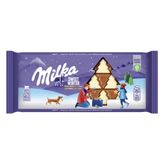 Milka Sütlü ve Beyaz Çikolata 100 G