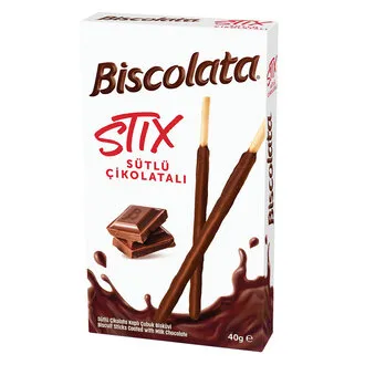 Biscolata Stix Sütlü 40 G