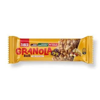 Züber Granola Bar Yer Fıstıklı 25 G
