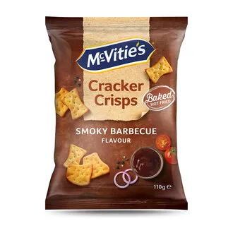 McVitie's Cracker Crisps Smoky Barbecue 110 G