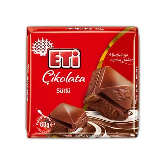 Eti Sütlü Çikolata 60 G
