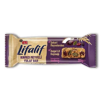 Eti Lifalif Yulaf Bar Kırmızı Meyveli 35 G