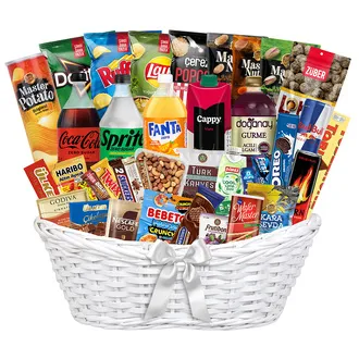 Yılbaşı Beyaz İnci Sepeti 2025